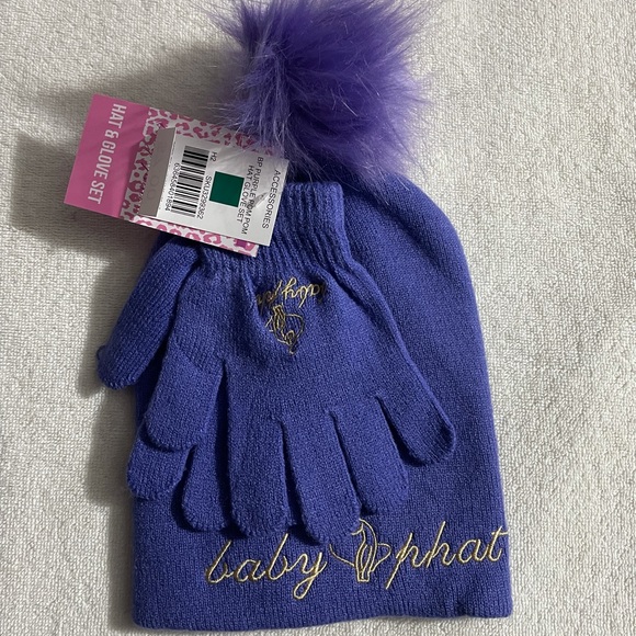 Baby Phat Hat & Glove Set - Picture 2 of 2